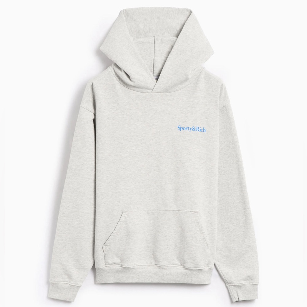 Sporty & Rich New Health Unisex Hoodie Gray